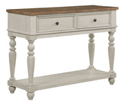 New Classic Furniture Jennifer White Brown Sideboard