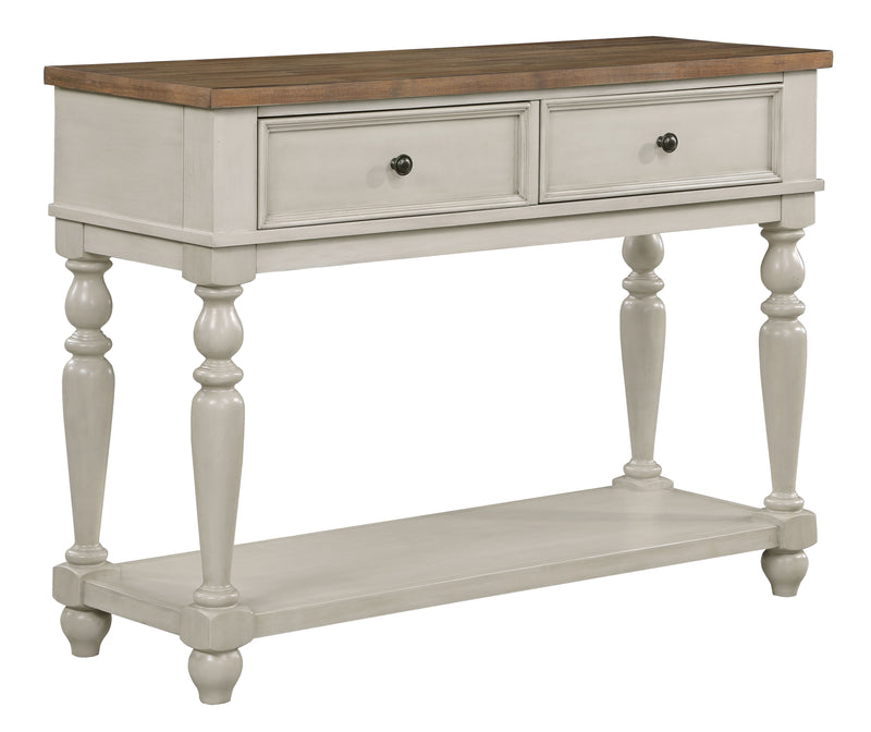 New Classic Furniture Jennifer White Brown Sideboard