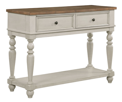 New Classic Furniture Jennifer White Brown Sideboard