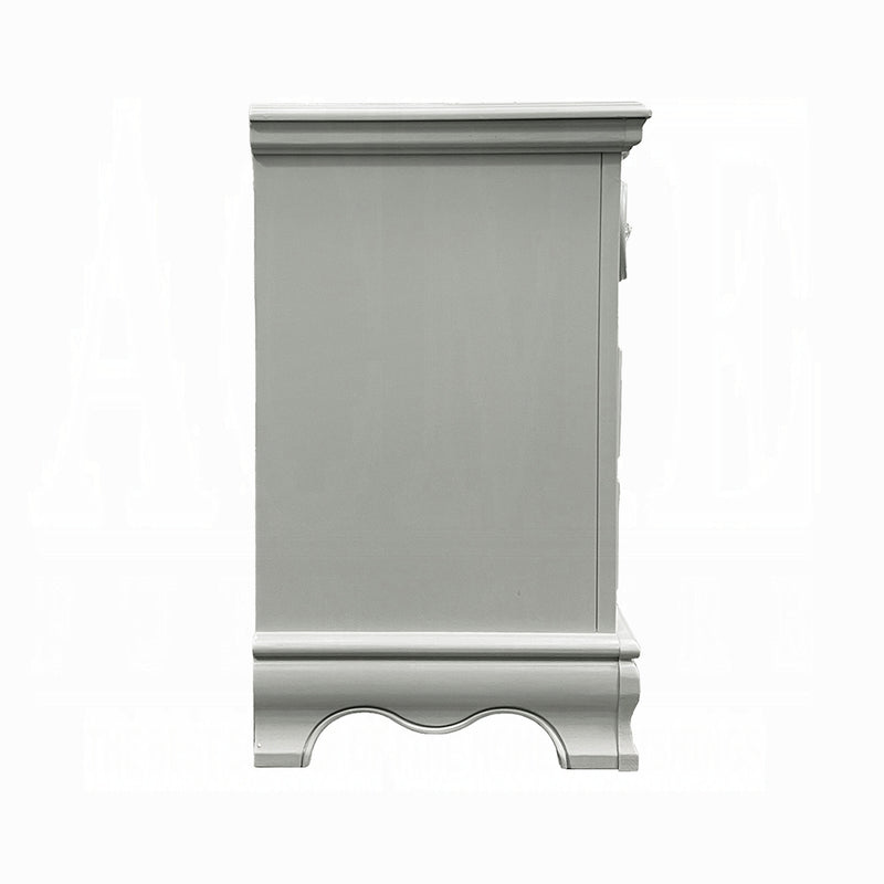 Acme Furniture Flora Gray Nightstand