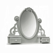 Acme Furniture Flora Gray Dresser and Mirror