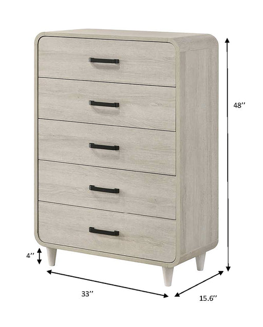 Crown Mark Nyomi White Chest