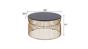 Galaxy Home 901 Silver Coffee Table