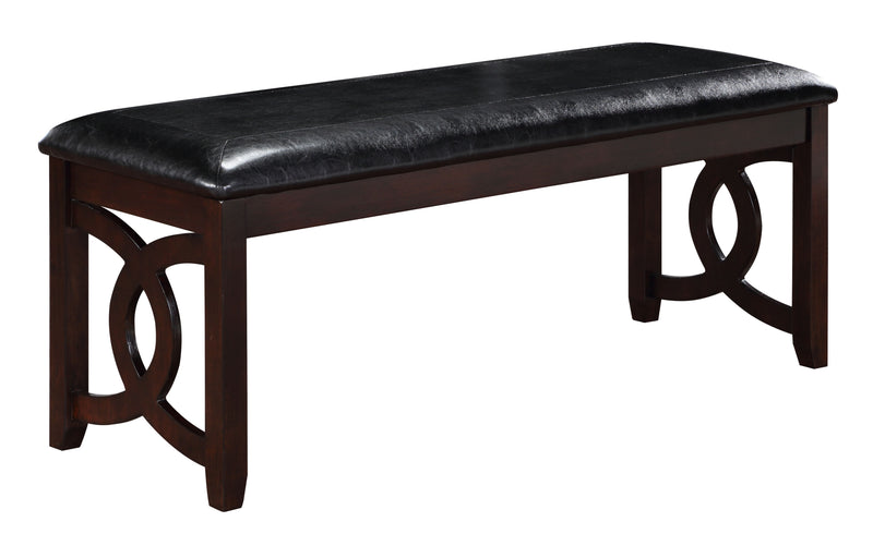 New Classic Furniture Gia Brown 6pc Dining Room Set DT-4CH-BN