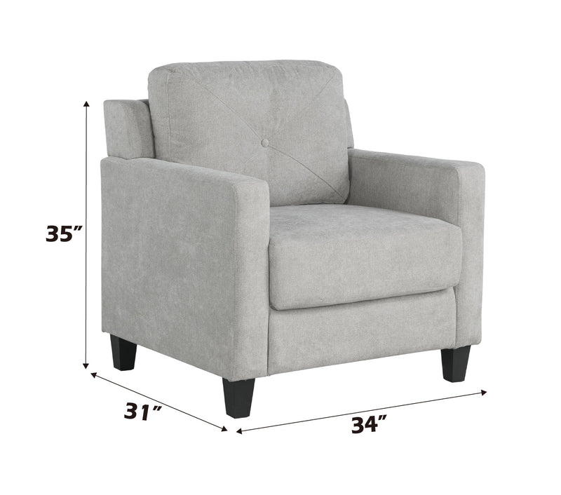Acme Furniture Horatio Navy Chair