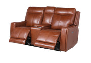 Steve Silver Natalia Coach Recliner Console Loveseat