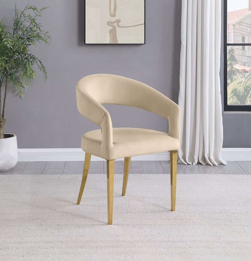 2 Coaster Furniture Galiano Beige Dining Arm Chair