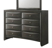 Crown Mark Emily Grey 8 Drawers Dresser