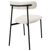 2 Coaster Furniture Anzio White Anzio Dining Side Chairs