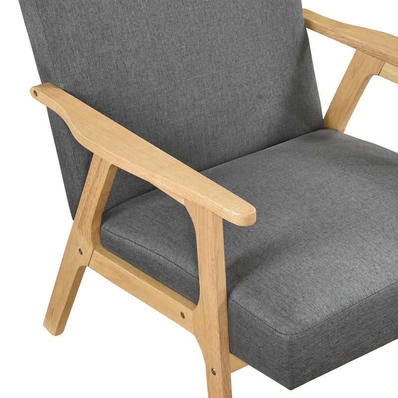 Home Elegance Omara Natural Beige Accent Chair