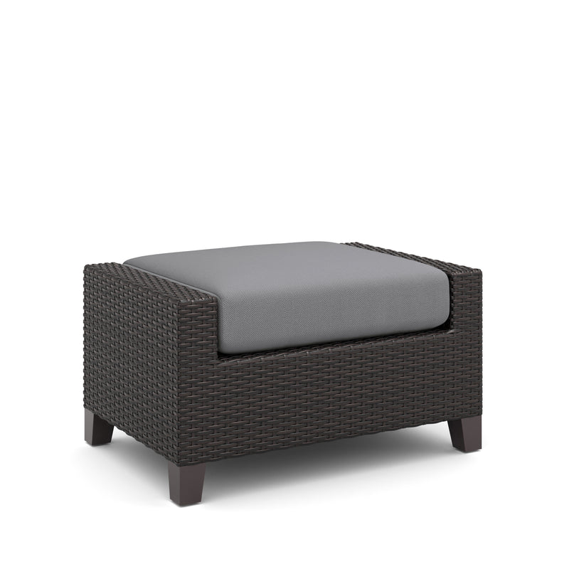 2 New Classic Furniture Skye Blue Outdoor Ottomans