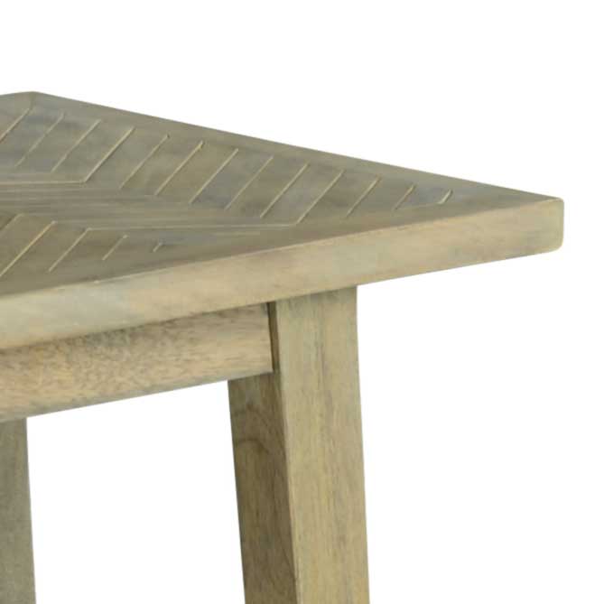 Steve Silver Milani Natural Chairside End Table