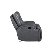 New Classic Furniture Titan Gray Glider Recliner