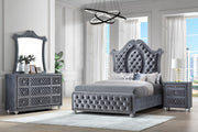 Crown Mark Cameo 4pc Bedroom Set with Queen Bed