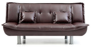 Glory Furniture Lionel Chocolate Microfiber Sofa Bed