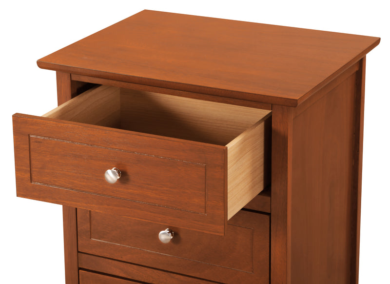 Glory Furniture Daniel Cherry 3 Drawers Nightstand
