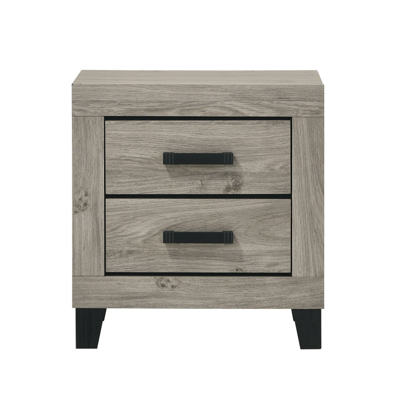 Acme Furniture Mari Light Gray Nightstand