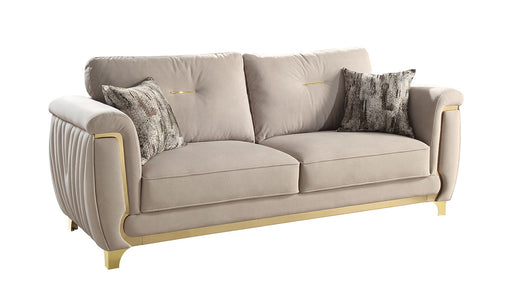 Galaxy Home Leena Beige 2pc Living Room Set