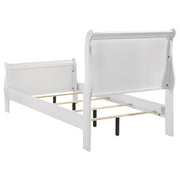 Coaster Furniture Louis Philippe White Twin Bed