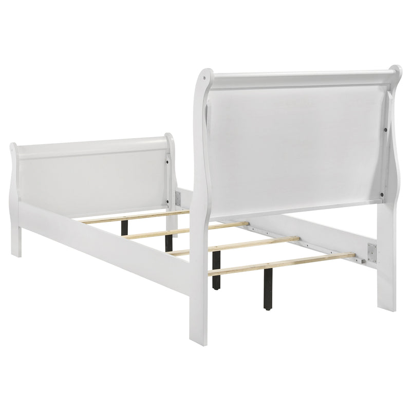 Coaster Furniture Louis Philippe White Twin Bed