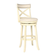 New Classic Furniture York White 29 Inch Bar Stool