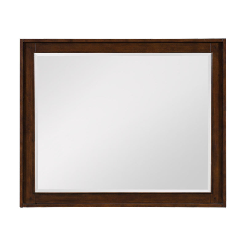 Home Elegance Frazier Park Dark Cherry Dresser and Mirror