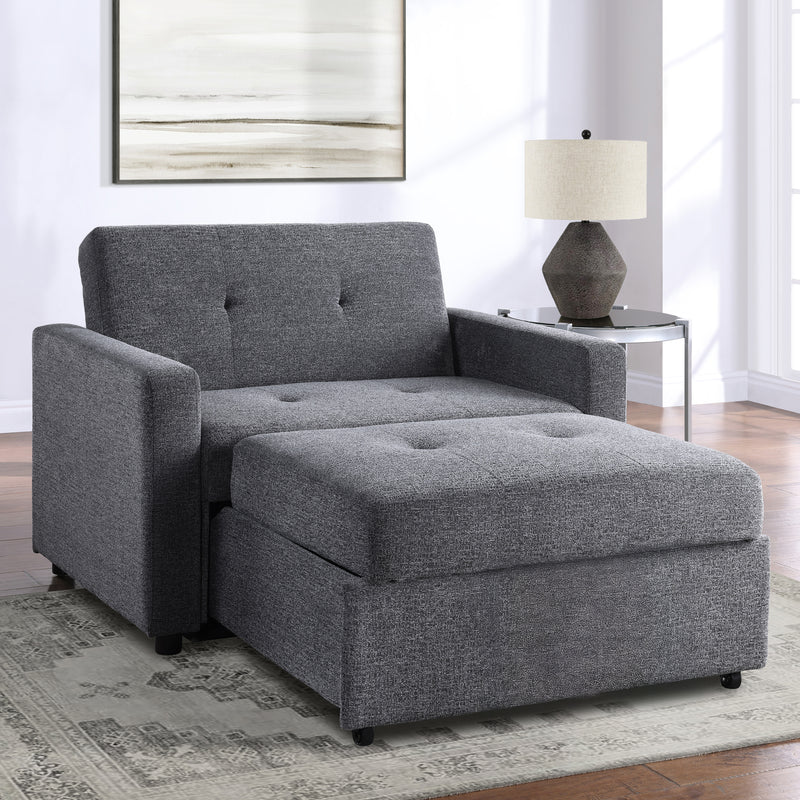 Steve Silver Noah Brown Twin Sleeper Chair