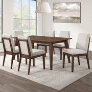 Steve Silver Canton Brown 5pc 72 Inch Dining Set