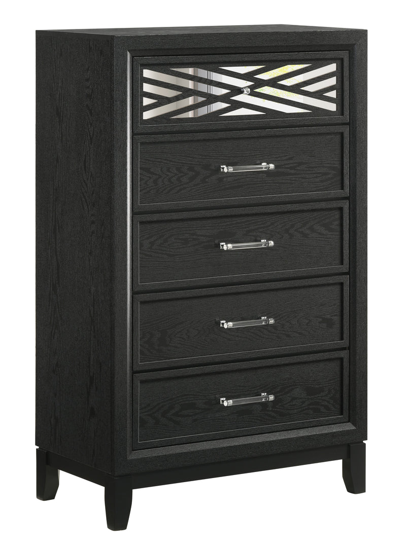 New Classic Furniture Obsidian Black Chest