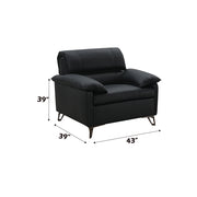 Acme Furniture Eilene Black Chair