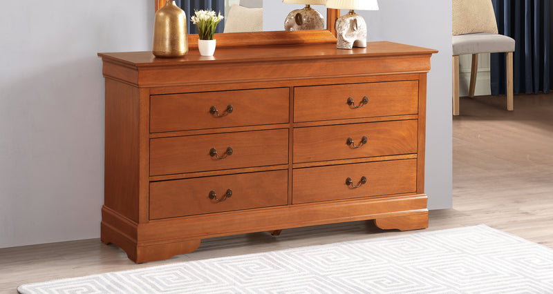 Glory Furniture Louis Phillipe Gray Dresser