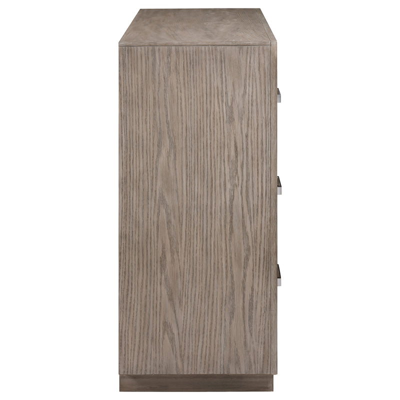 Coaster Furniture Kenora Barley Brown Beige 6 Drawer Dresser