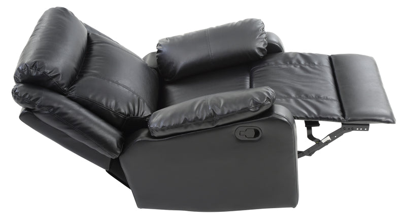 Glory Furniture Ward Pearl Faux Leather Rocker Recliner
