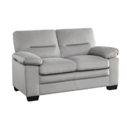 Home Elegance Keighly Gray 2pc Living Room Set
