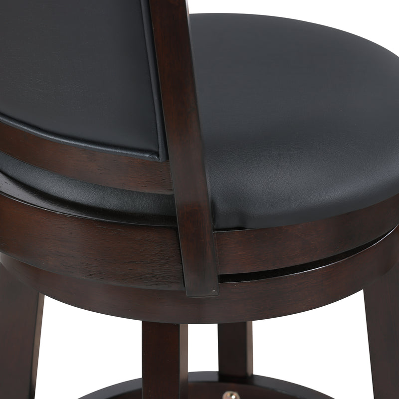 New Classic Furniture Bristol Brown 29 Inch Bar Stool