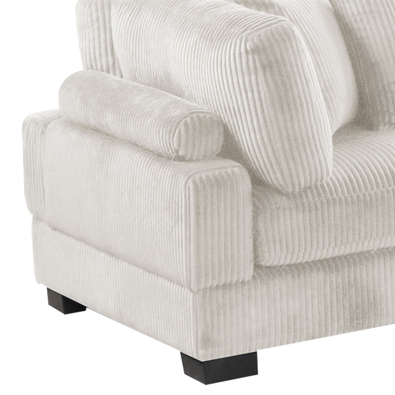 Galaxy Home Bentley Cream Corner Wedge