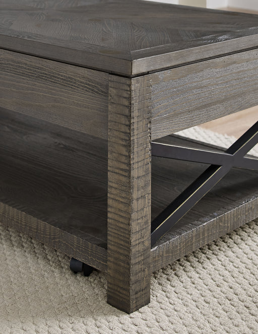 Steve Silver Dexter Driftwood Lift Top Cocktail Table