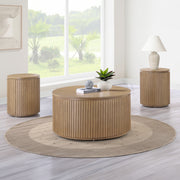 Steve Silver Colvin Brown 36 Inch Round Coffee Table