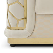 Glory Furniture Talia Ivory Loveseat