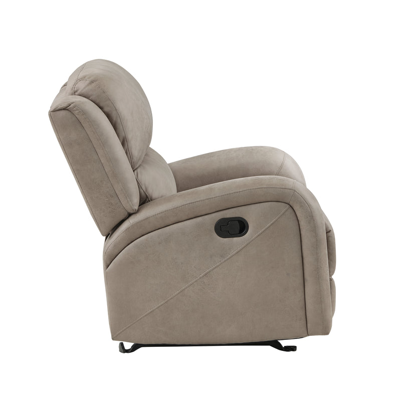 Home Elegance Pagosa Brown Rocker Reclining Chair
