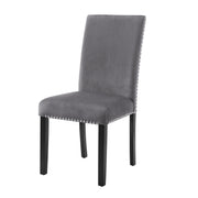 2 New Classic Furniture Celeste Gray Dining Chairs
