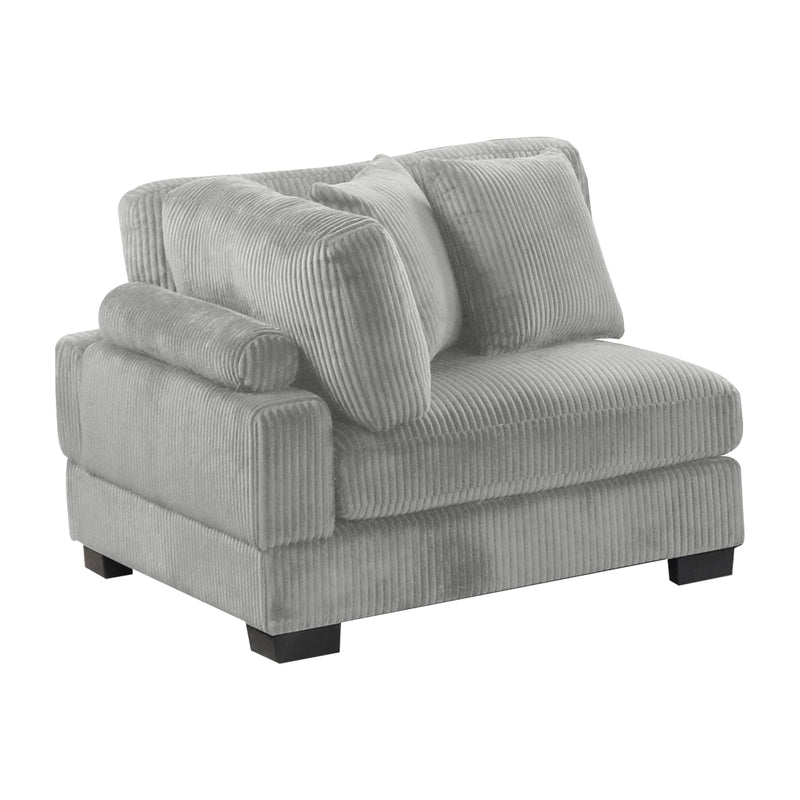 Galaxy Home Bentley Gray Corner Wedge