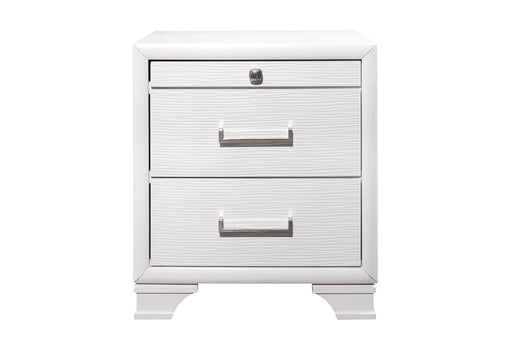 Global Furniture Jordyn White Night Stand