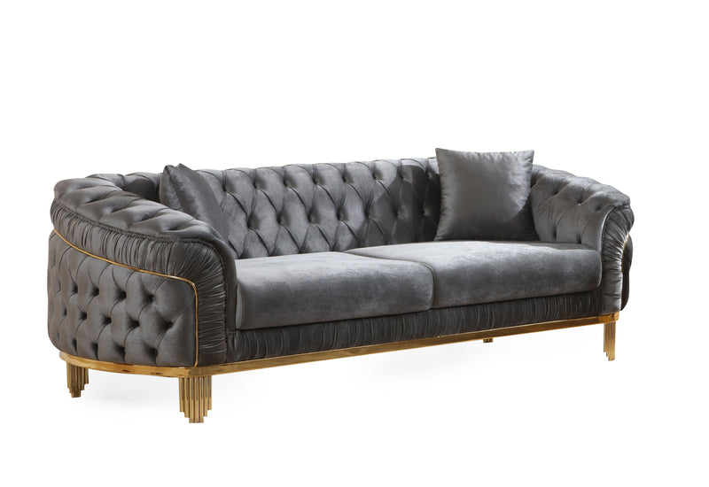 Galaxy Home Vanessa Gray Sofa