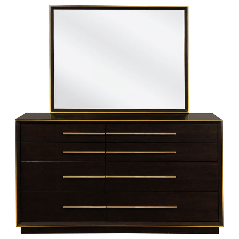 Coaster Furniture Durango Smoked Peppercorn Dresser and Mirror