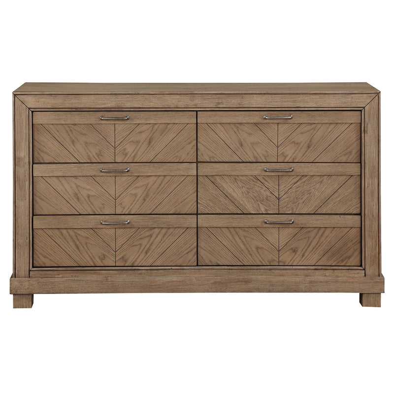 Steve Silver Montana Weathered Sand 6 Drawers Dresser