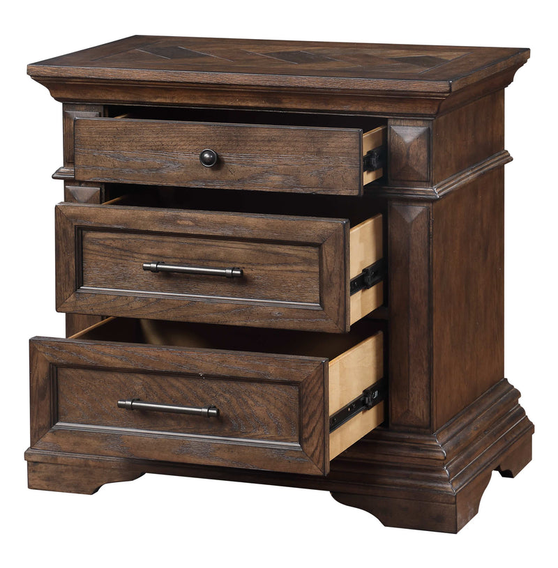 New Classic Furniture Mar Vista Walnut Nightstand