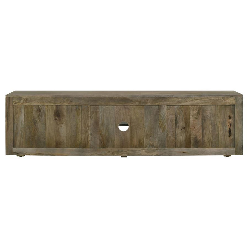 Coaster Furniture Keese Mango Brown 2 Door 70 Inch TV Stand