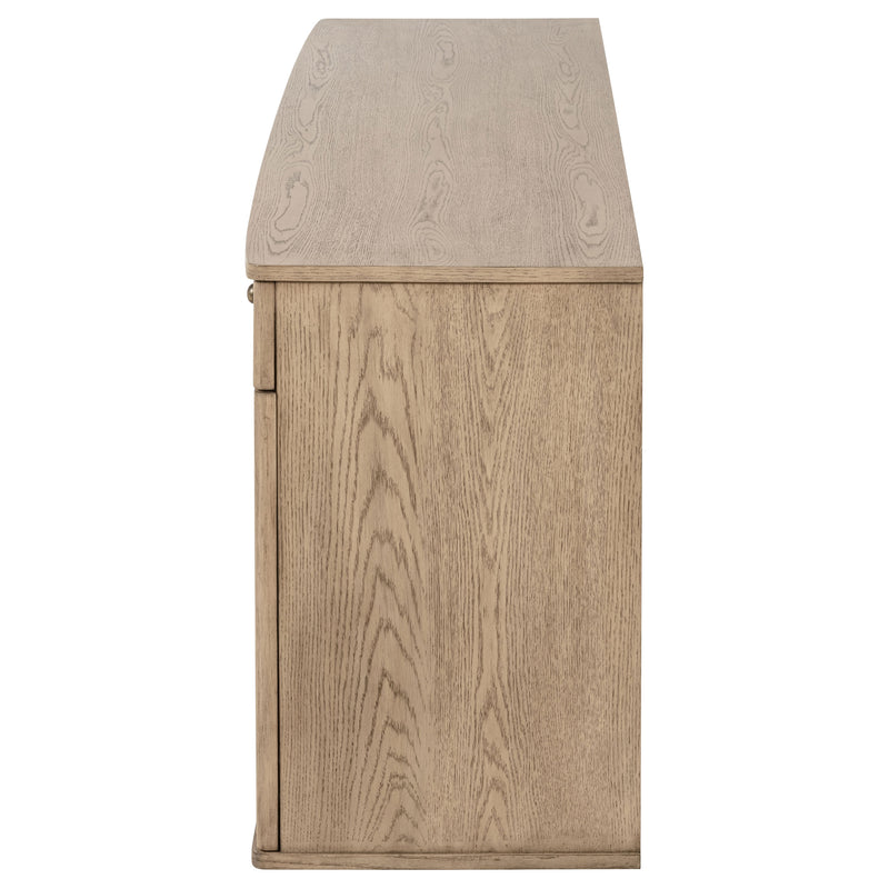 Coaster Furniture Kailani Beige Oak Sideboard Buffet