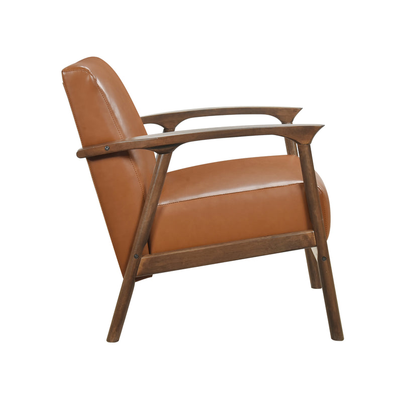Home Elegance Eli Brown Accent Chair